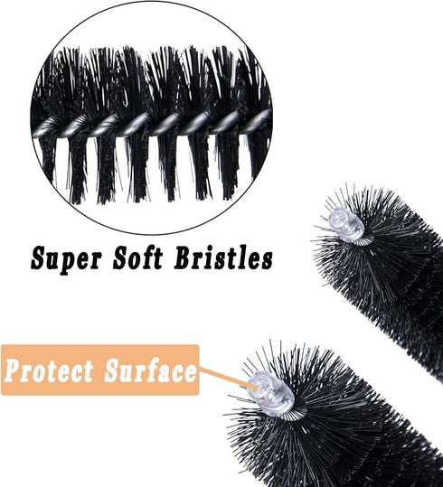 26 inch Clothes Dryer Lint Brush, Long Flexible Soft Bristle Vent Trap Cleaner for Laundry Room and Washer Dryer