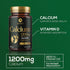 Calcium 1200 mg with Vitamin D3 | 120 Tablets | Supports Bone Strength, Teeth & Immune System, Nature's Absorbable