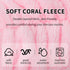 WHAVEL Hairband, 6 Count Pink Spa Headband for Washing Face, Soft Microfiber Bow Headbands for Women