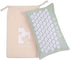 FSA HSA Eligible Kanjo Aroma Mint Acupressure Pillow - 100% Cotton Linen with Natural Cork Filling