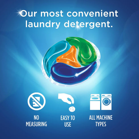 Persil ProClean Discs Laundry Detergent Pacs, Oxi, 15 Count, HE Compatible