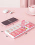 Stylish Weekly Pill Organizer 7 Day AM PM, Large Compartments, Easy to Use, BPA-Free Pill Case for Vitamins, Supplements