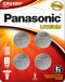 Panasonic CR2450 3.0 Volt Long Lasting Lithium Coin Cell Batteries, 4-Battery Pack, Child Resistant Packaging