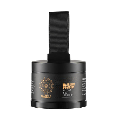 Instant Hair Root Cover Up, Waterproof Hairline Powder for Hair Loss Concealment, 48 Hour Formula (Medium Brown)