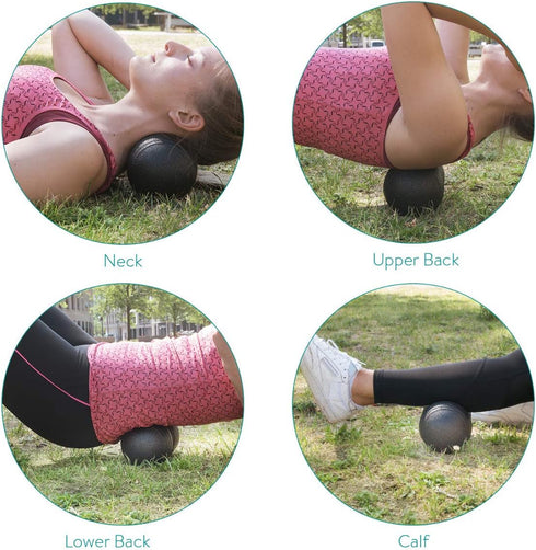 Navaris Peanut-Shaped Self-Massage Balls for Muscle Relief