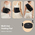 Lower Back Massager with Heat, CooCoCo Heating Pad with Massager for Pain Relief, Heat Pad with Auto-Off, Heated Waist