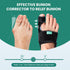 Welnove Bunion Corrector – Orthopedic Bunion Splint, Big Toe Separator Pain Relief for Women & Men, 2 Count