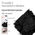BEPHOLAN 2 PCS Single Matte Black White Eyeshadow Palette,Eyeliner Powder Goth Makeup Eyeshadow,Gothic Vampire Makeup Kit