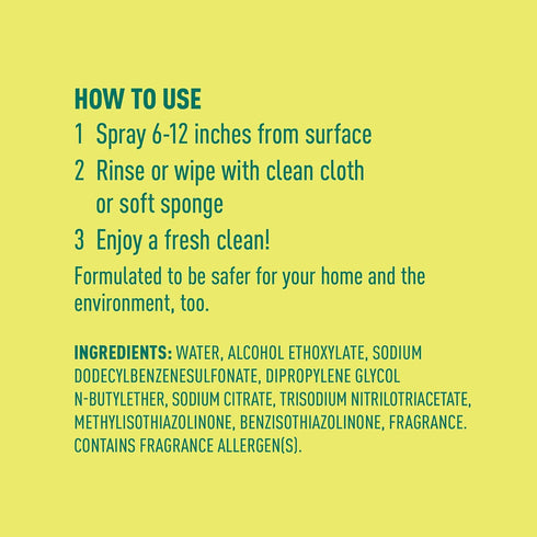 Amazon Brand – Presto! All Purpose Cleaner, Lemon Scent, 32 fl oz, 2 Pack