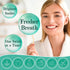 Coconut Pulling Oil 2Pack, Mint Oil Pulling Mouthwash with Tongue Scraper for Teeth Whitening and Fresh Breath