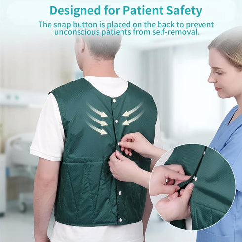 Wearable Torso Restraint - Adjustable Body Support Suit for Mobility Assistance and Stability, Comfortable and Secure