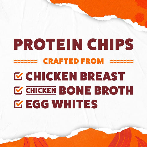 WILDE Chips, High Protein Snacks for Adults, Keto Chips, Gluten Free, Low Carb Snack Box Made with Real Ingredients
