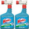 Windex Concentrated Outdoor Glass Cleaner - Patio Cleaner with Hose Attachment, 32 Fl Oz, Pack of 2