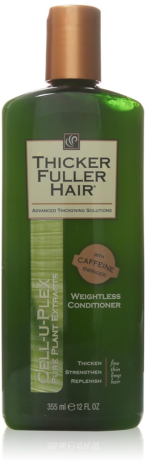Thicker Fuller Hair Cell-U-Plex Weightless Conditioner, 12 Ounce