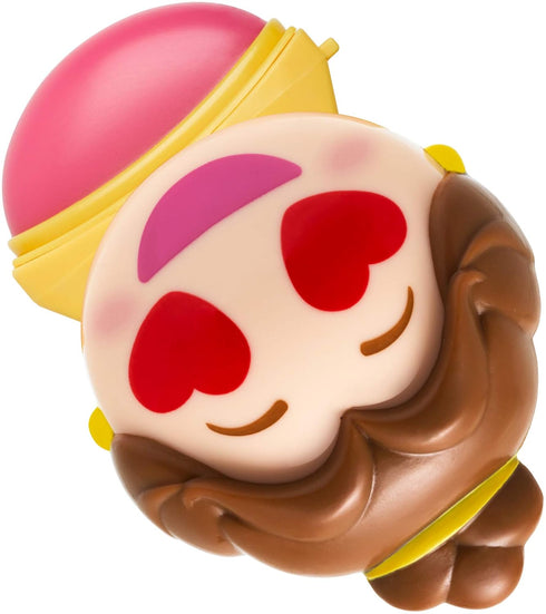 Lip Smacker Disney Beauty And The Beast Belle Emoji Flavored Lip Balm - Belle, Last Rose Petal, Clear