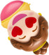 Lip Smacker Disney Beauty And The Beast Belle Emoji Flavored Lip Balm - Belle, Last Rose Petal, Clear