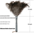 Ostrich Feather Duster, Big and Soft and Fluffy Duster,22 inch (Gray) by Midoneat