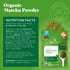 Matcha Powder, Premium Culinary Grade, USDA Organic, Non GMO, 3oz Bag by Navitas Organics