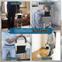 ZWPARTS 6 (30.7-36.6") 300lb Stand Assist Aid for Elderly - Adjustable Heights Capacity, Carbon Steel Frame, Non-Slip