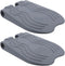 Universal Wheelchair Footplates 2pcs Set Heavy Duty Sturdy Pedal Footrest Replacement for