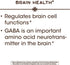 Nature's Way GABA Gamma-Aminobutyric Acid, 60 Capsules, Supports Brain Health*