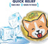 Fit & Fresh Cool Coolers Children's Boo Boo Gel Ice Pack, 4x4”, Reusable Cold Compress for Minor Injuries, 3 Pack