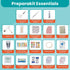 Travel First Aid Kit for Kids - Mini First Aid Kit for Car, Purse, Backpack, or Diaper Bag, 75 Piece Travel Medicine Kit