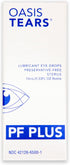 OT6500 0.34 OZ (10 mL) Oasis TEARS PF Plus Preservative-Free Lubricant Eye Drops Dry Eye Relief | Artificial Tears | FL