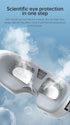 Talzpro 2 Eye Steamer for Dry Eye, Steam Therapy Mask Levels, Adjustable Steam Eye Massager with Heat, Smart Hot & Cold