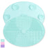 Makeup Brush Cleaner Mat, Silicone Brush Cleaning Pad with Suction Cup for Makeup Brush Cleaning