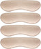Dr. Foot's Heel Grips Liner Insert for Loose Shoes - Non-Slip Shoe Inserts Preventing Heel Slipping and Rubbing (Beige)