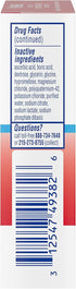 Tetrahydrozoline 0.28 oz Visine Red Eye Hydrating Comfort Redness Relief and Lubricant Drops to Help Moisturize