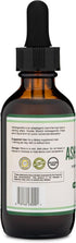 Double Wood Ashwagandha Organic Drops for Stress Relief (1,200mg, 60 Servings) - Adrenal Support, Cortisol Manager