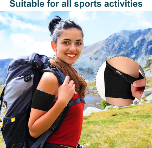 4 Pcs Diabetes Arm Band, Washable Reusable Sensor Cover Sleeve for Diabetic Supplies Sports