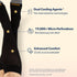 Summer 18-25mmHg Wellow Aerolite+ Knee High Compression Socks for Women & Men Circulation Support & Swelling Relief