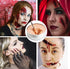 Mysense Liquid Latex Scar Wax SFX Makeup Kit for Fake Scars, Wounds, and Burns with 6 Color Bruise Wheel