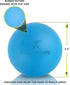 ProsourceFit Lacrosse Massage Ball for Self-Myosfascial Release, Deep Tissue Massage, Muscle Mobility, Post-Workout