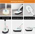 Shower Cleaning Brush with Long Handle, 3 in 1 Tub and Tile Scrubber Brush with Extendable Long Handle