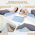 Wedge Pillow for Side Sleeping, Memory Foam Back Pillow Positioners for Side Sleeper, Preventing Bedsores, After