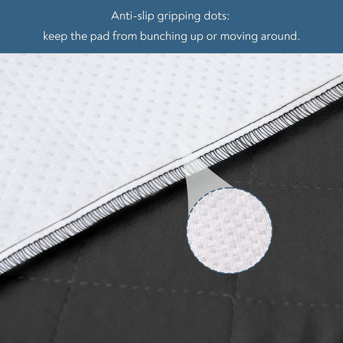 Magik & Kover 4 Pack 22" 21", Waterproof Chair Pads for Incontinence, Reusable Seat Protector Pads x Washable Chair