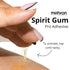 Mehron Makeup Spirit Gum & Remover Combo Kit - Professional Cosmetic Glue for Face, Skin, & Body