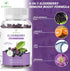 AFXMATE (2-Pack) Elderberry Gummies - Sambucus Black Elderberry with Zinc and Vitamin C, 120 Gummies