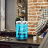 TASALON Barber Jar (25 oz) - Stainless Cap and Durable Glass, Disinfectant Jar with Removable Basket for Salon or Nail