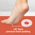 ZenToes Callus Cushions: Round Foam Padding for Foot Pain Relief (48 Count)