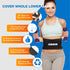 ARRIS Gel Ice Pack for Back - Flexible Hot Cold Therapy Wrap with Support Belt for Pain Relief