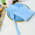 150 Pack Light Blue Plastic Silverware, Heavy Duty Utensils, 50 Forks, 50 Knives, 50 Spoons for Birthday Wedding Baby