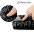 Nail Pillow Hand Rest for Nails, Detachable Washable PU Leather Cushion for Nail Art Accessories (Black)