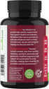 ForestLeaf Beet Root Capsules, 1000mg 20:1 Extract with Ginger and Grape Seed, Supports Blood Flow and Energy (120