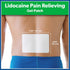 Salonpas Lidocaine 4% Pain Relieving Gel-Patch, 6 Count for Back, Neck, Shoulder, Knee & Elbow