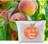 G2TUP Georgian Gift Sweet As A G Peach Makeup Bag, Georgia State Pride Cosmetic Bag, Zipper Travel Bag
